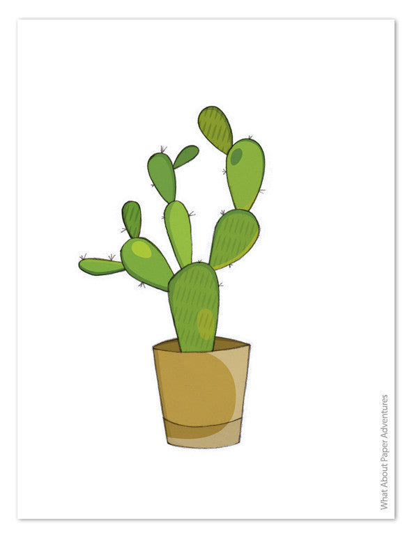 4 Cactus prints
